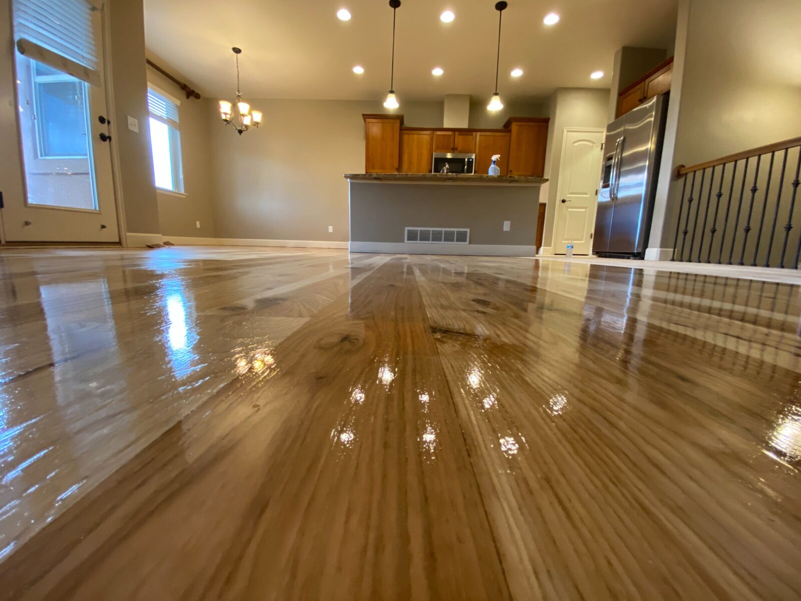 Red Oak — Open Living & Kitchen — Denver Metro | Casta Hardwood