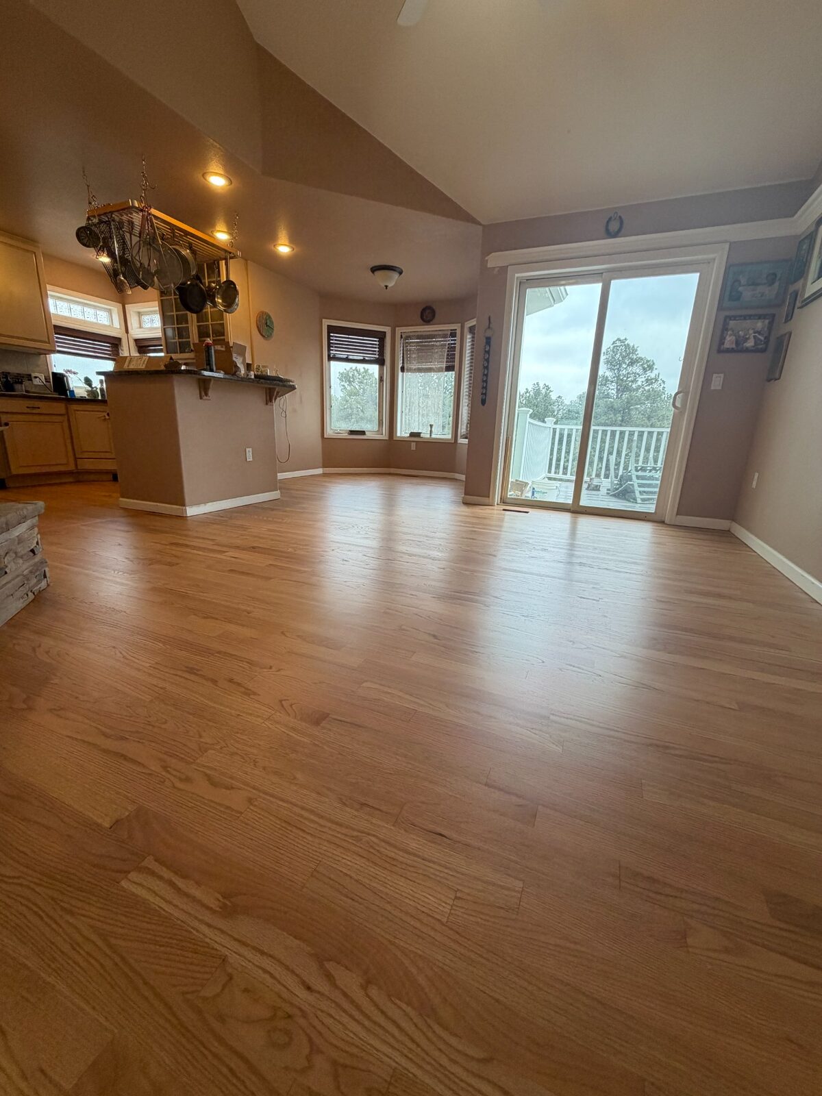 Hickory — Hallway & Arched Doors — Denver Metro | Casta Hardwood