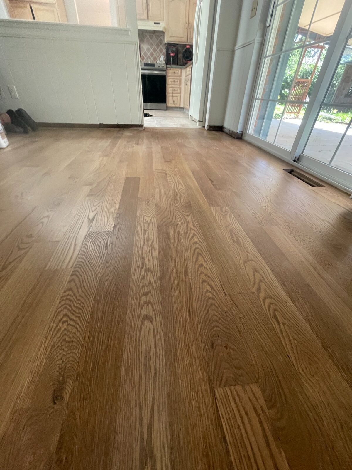 Red Oak — Coffered Ceiling & Fireplace — Denver Metro | Casta Hardwood