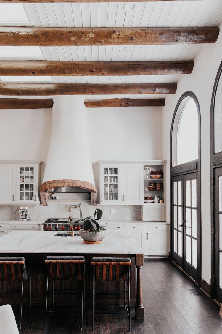 Dark Oak — Kitchen Arched Entry — Denver Metro | Casta Hardwood