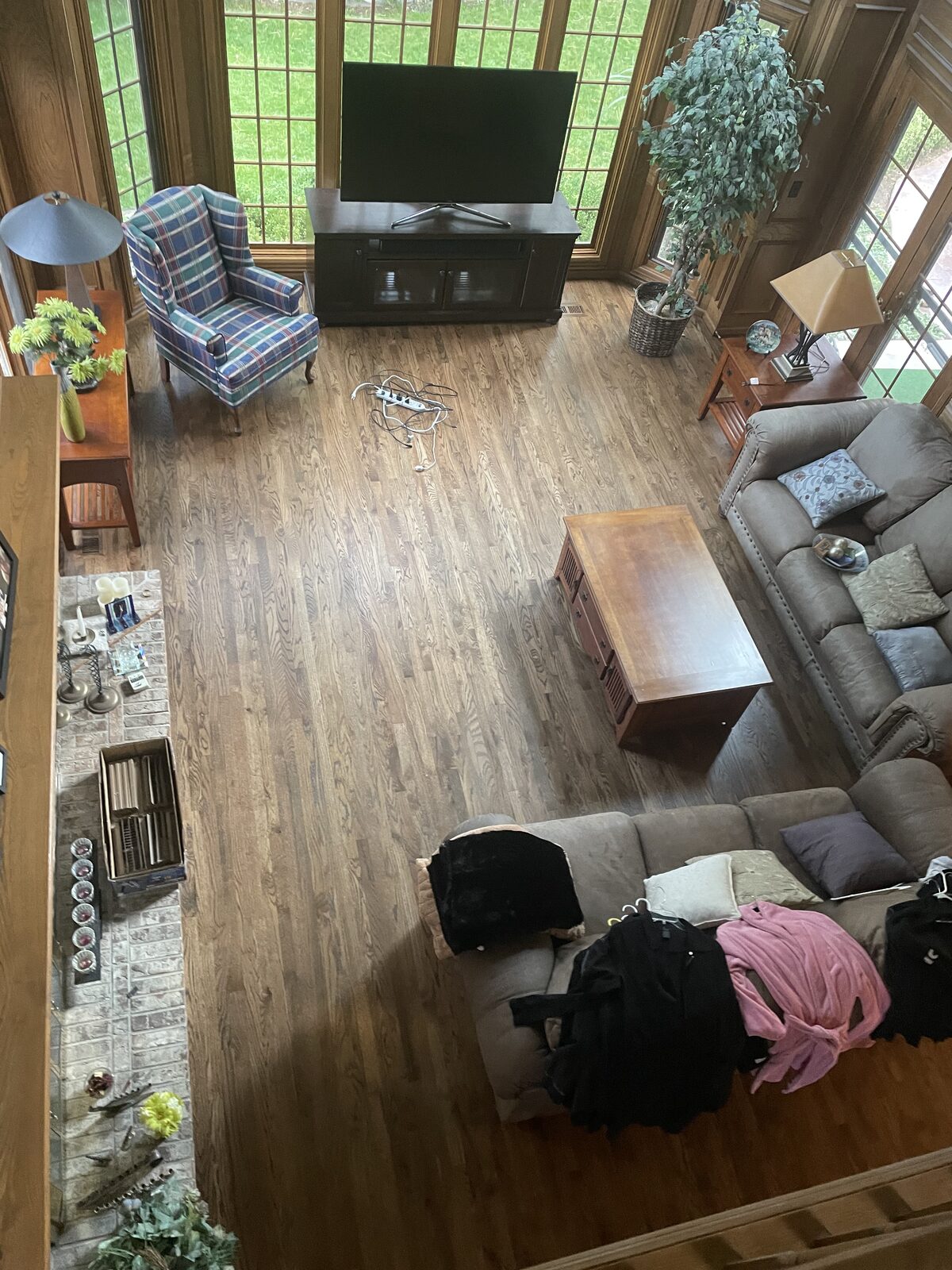 Red Oak — Waterfront Living Room — Denver Metro | Casta Hardwood