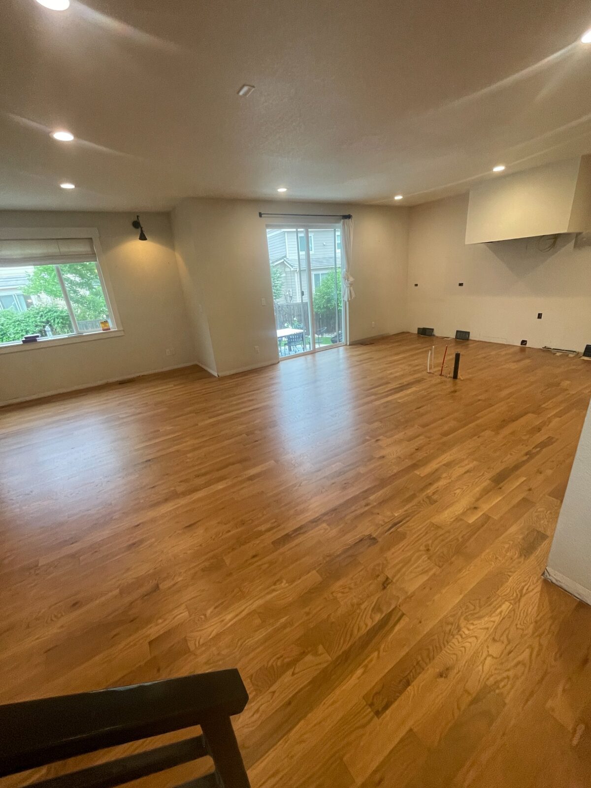 Hickory — Sanding in Progress — Denver Metro | Casta Hardwood