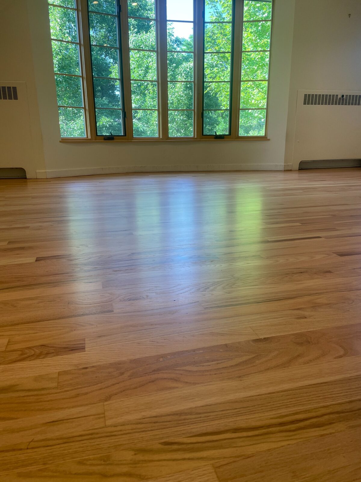 Red Oak Refinish — Wide View — Denver Metro | Casta Hardwood